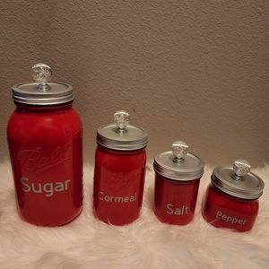 New Kitchen Mason Jar Decor